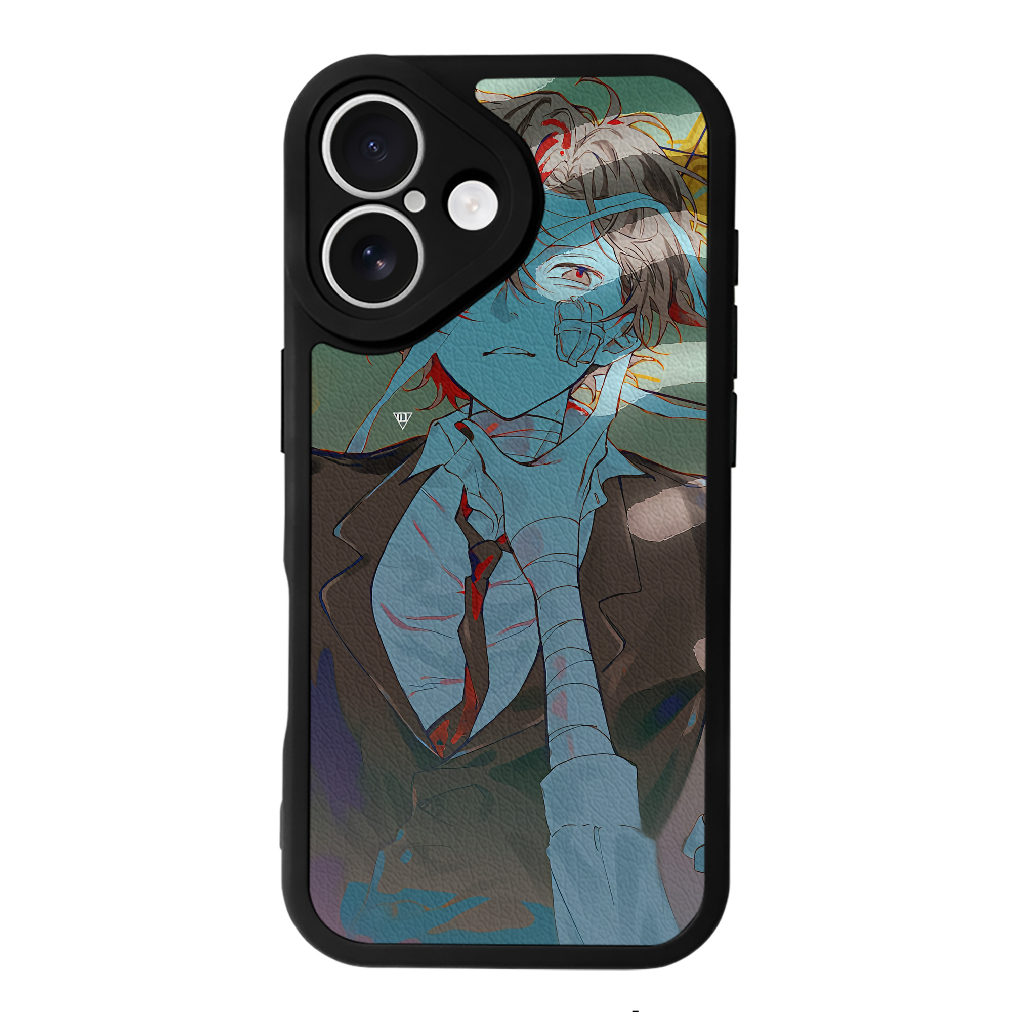 （画像用） 文豪ストレイドッグス Bungo Stray Dogs 【iPhone 16シリーズ対応】シリコンスマホケース（レザー調） 材質：シリコン